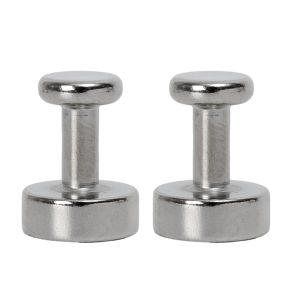 【Bella Room】 2/6/10Pcs Mini Magnetic Thumbtack Wall Storage Hook Neodymium Iron Boron Pushpin Sucker Refrigerator Whiteboard Metal Hanger