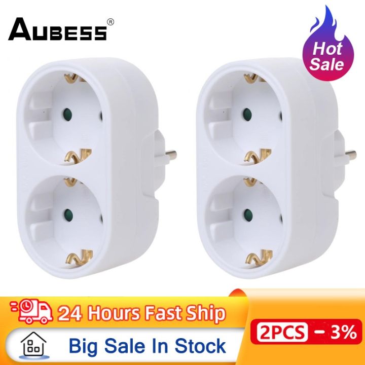[HOT ZZFHSHHIGHIO 527] Multiple European Conversion Plug 1 To 2 Way ...