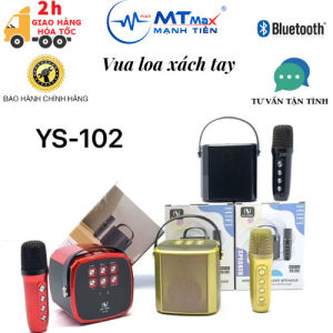 [ Nhắn tin chọn màu ] Loa bluetooth mini karaoke kèm micYS-103 104 Không dây kèm mic hátmicro Không dây hỗ trợ hiệu ứng âm thanh công suất loa lớn Bass cực chuẩn công suất 5W - loa bluetooth hát karaoke loa mini bluetooth