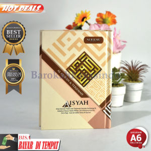 Bisa COD - Al Quran Terjemah Aisyah Milenial Ukuran A6 (Nur Ilmu) Al Quran Khat Utsmani Alquran 30 Juz Alquran Terbaru Alquran Dan Terjemahan Alquran Wanita Alquran Khat Usmani Alquran Terjemah A6 Alquran Terjemah Untuk Wanita Alquran Kecil