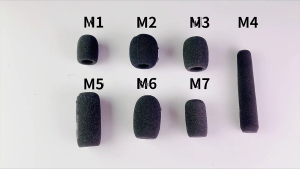 5Pcs Microphone Bọt Bao Gồm Chuyên Nghiệp Mic Kính Chắn Gió Kính Chắn Gió Bảo Vệ Hội Nghị Cuộc Gọi Studio Ghi Âm