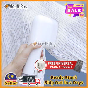 Worthbuy Portable Mini Travel Iron Handheld Garment Steamer Seterika Mini Clothing Iron Electric Iron