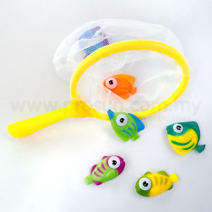 Prosun Catch Fish with Net Underwater Diving Game Toy for Children Age 6+ Water Swimming Pool Toy (WG 7032 - Catch Fish)
