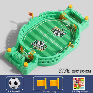 CuddleCove Kids Tabletop Football Game Mini Table Football Boardgame Parent Child Interactive Games Soccer Game