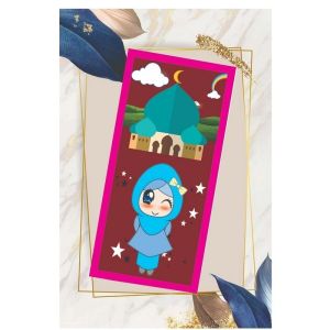 Sajadah anak Perempuan/Sajadah Anak Laki-laki/Sajadah Karakter Costum anak