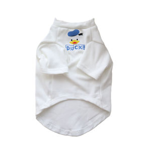 DY Loving Trang Phục Thú Cưng Dễ Thương Quần Yếm Hoạt Hình Chó Donald Cosplay Trang Phục Shihtzu Kèm Trâm Cài Áo Elatic