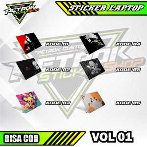 STICKER LAPTOP MOTIF KEREN / STICKER LAPTOP AESTHETIC / STIKER LAPTOP COVER PROTECTOR LAPTOP