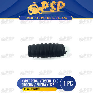 Karet Pedal Versneleng Shogun / Supra X 125 - Rubber Seat Seal Sil Siel Pijakan Injakan Engkol