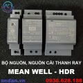 Bộ nguồn 24V, Nguồn cài thanh ray 24VDC, Mean Well HDR-15-24 HDR-30-24 HDR-60-24, 24V 0.5A, 24V 1.5A, 24V 2.5A. 