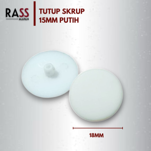 Tutup Skrup Cover Minifix Olimpik MF-15 Coklat 1 bks isi 100