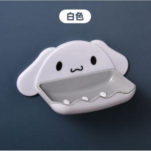 Hộp Đựng Xà Phòng - Dán Tường Không Cần Khoan Có Cốc Hút Cho Nhà Tắm / Nhà Vệ Sinh