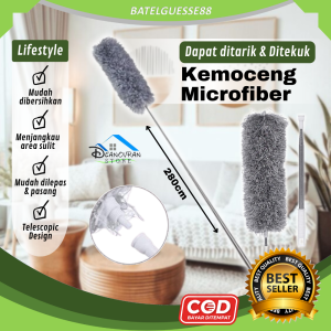 DNV - Kemoceng 28 Meter Warna Microfiber Magnet Debu Extendable Bisa Tekuk