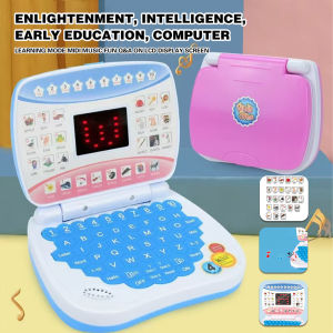 Laptop Toy  Children Intelligent English Learning Machine Kids Early Learning English Laptop Computer  Childrens Computer Toys Boys Learning Toys Boys Kids Educational Toys with mouse Graffitiable