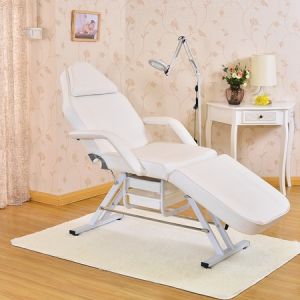 Folding massage chair - Adjustable-angle beauty bed - Facial beauty care massage bed - Physical therapy bed