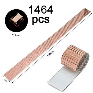 3M Disco Ball Mirror Stickers Real Glass Self-adhesive 3D Mosaic Tiles Mini Square Wall Sticker DIY Crafts Art Collage Decor