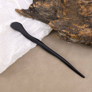 【X. z. moonligh】kẹp tóc Gỗ Trung Quốc Trâm cài tóc cổ bằng gỗ mun dụng cụ tạo kiểu đồ trang trí bằng gỗ gỗ đàn hương cổ điển cho phụ kiện đầu tóc cho bé gái