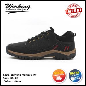 Sepatu Hiking Import T-04 Sepatu Gunung Adventure Offroad Paramount - Sepatu Tracking Fashion Pria
