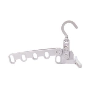 HTF 1PC Travel Friendly  Compact Hanger Indoor Clothe Drying Rack/Closet Space Saver