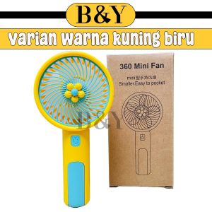 [TANPA KABEL] KIPAS ANGIN MINI FAN 3 KECEPATAN POLOS CUTE | MULTIFUNGSI DENGAN DUDUKAN PONSEL MEJA