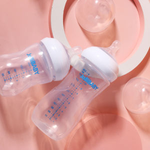 Jollibaby PP Natural Feeding Bottle with nipple suitable for avent baby nipple replacement BPA-Free 6oz / 11oz