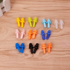 1Pair Silicone Earplugs Ear Plugs for Sleeping Noise Cancelling Sound Reducer Travel Sleep