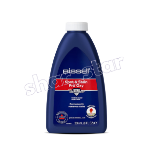 Bissell SpotClean Pro Oxy Stain Remover 236ml Powerful Carpet Cleaner Solution Deep Clean Non Toxic Safe
