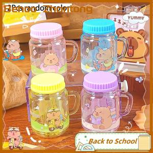 Behoo 2Pcs Kawaii Portable Capybara Pencil Sharpener Creative Cartoon Pencil Sharpener Office School Supplies Student Stationery Gifts