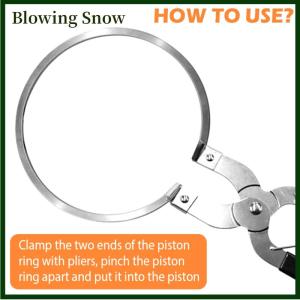 Blowing Piston Ring Installer Piston Ring plier Piston Ring máy nén công cụ thép không gỉ xe bảo trì kẹp bền động cơ