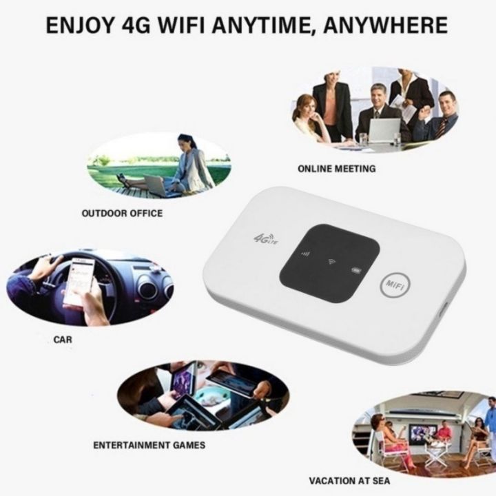 Portable Wifi 4G/5G Router with Sim Card Pocket Wifi, Easy to Carry ...