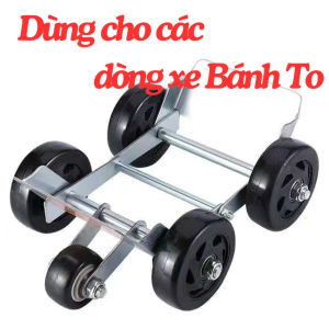 [Bản Nâng Cấp] Bánh Xe Cứu Hộ Xe Máy Bánh Xe Trợ Lực Đẩy Xe Máy Thủng Xăm Thủng Lốp Xì Hơi Bể Bánh Đề Phòng Khi Bánh Xẹp OKSEP