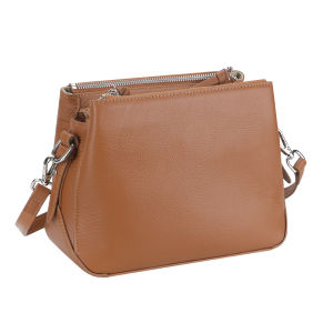 Royal Bagger Genuine Leather Shoulder Crossbody Bags for Women Large Capacity Fashion Multi-compartment Shell Bag 2813