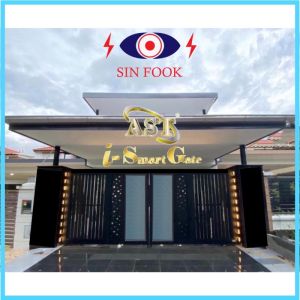 AUTO GATE Full Aluminum Trackless Auto Folding Gate / 10 YEARS WARRANTY / Whole Malaysia Service