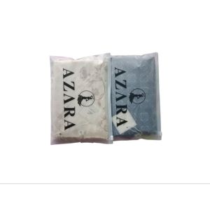 Paket 5pcs Hijab Instan Zipper Voal Dubai Motif Metal Logo Pouch