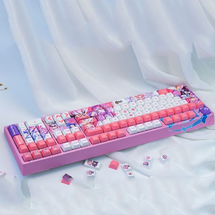 Collapse 3 Three Keycaps Alicia's Law Pink Fairy Elysia Secondary 