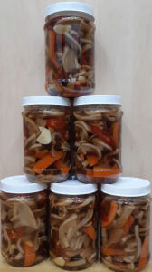 CỦ CẢI NGÂM NƯỚC TƯƠNG TỎI ỚT ( ăn chay được ) hủ 500gr