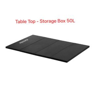 Blackdog Storage Box  Roller Box  [50L/26L] Table Top 3 Door Open Foldable Folding- Black/White/Table Top (50L)