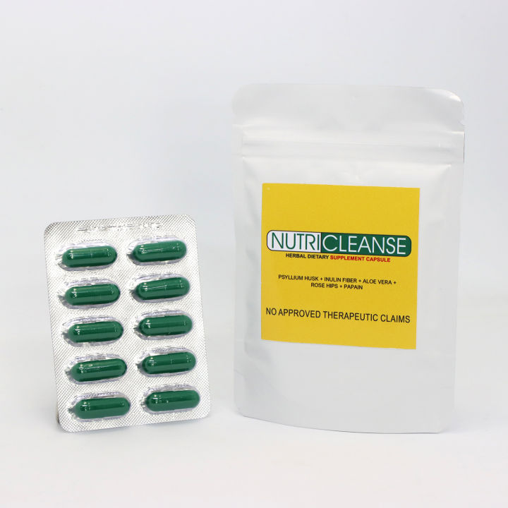 Nutricleanse Herbal Capsule box of 10's Lazada PH