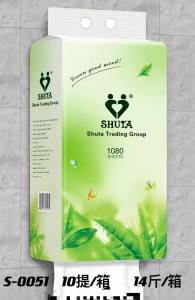 Pull-Down Type Tissue 1080 Sheets Shuta < S-0051 > Good Quality Large Serve Tissue Paper (AZAZ)