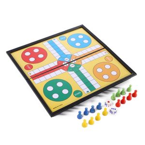 ONFIN แม่เหล็กแบบแม่เหล็ก เกมกระดาน Ludo การฝึกคิด ตลกๆ สำหรับ ของเล่นเพื่อการศึกษาของขวัญให้เด็กของขวัญปีใหม่2024