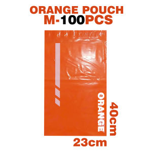 COURIER POUCH Orange Pouch (S Labeled) 50/100pcs Size S-M-L Shipping Pouch
