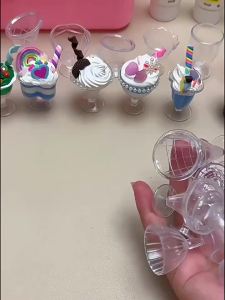 Handmade DIY Cream Gel Ice Cream Guka Set for Girls Toy Material Kit Bell Guka Children Crafts Business Supplies Paper Products A peak department store