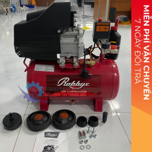 Máy nén khí máy bơm hơi có dầu bình 24L motor nhôm mạ đồng CS2.5HP tốc độ 2850V/phút Hiệu Robbyx RBE C310/24L