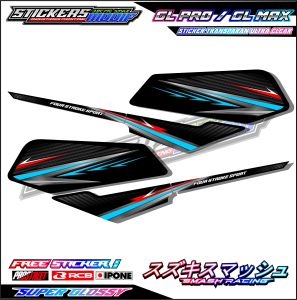 STRIPING VARIASI HONDA GL PRO - GL MAX / STICKER LIST VARIASI MOTOR GL PRO - GL MAX