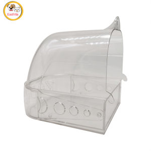 Parrot Shower Large Bathroom Bird Cage Supplies Multi-purpose Bath Room Bather Feeding Box Bird Bath Tub