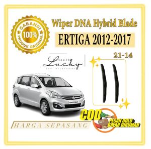 DNA Hybrid Blade Series Wiper Mobil Suzuki ERTIGA 2012 - 2016 Sepasang Ukuran 21 14