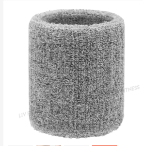 1PCS Sports Wristband for Men and Women Cotton Wristband Sweatband for Basketball Moisture Absorbing Wrist Strap for Volleyball Basketball Running Gym Yoga