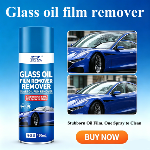 450ml Glass Oil Film Cleaner Glass Acid Rain Stain Remover Car Care Windshield Oil Film Removal