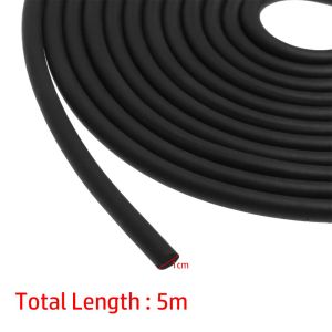 MUNCHX 5M Flexible Heat Resisting O Shape Industrial Draught Excluder Car Door Edge Protector Seal Strip Weatherstrip