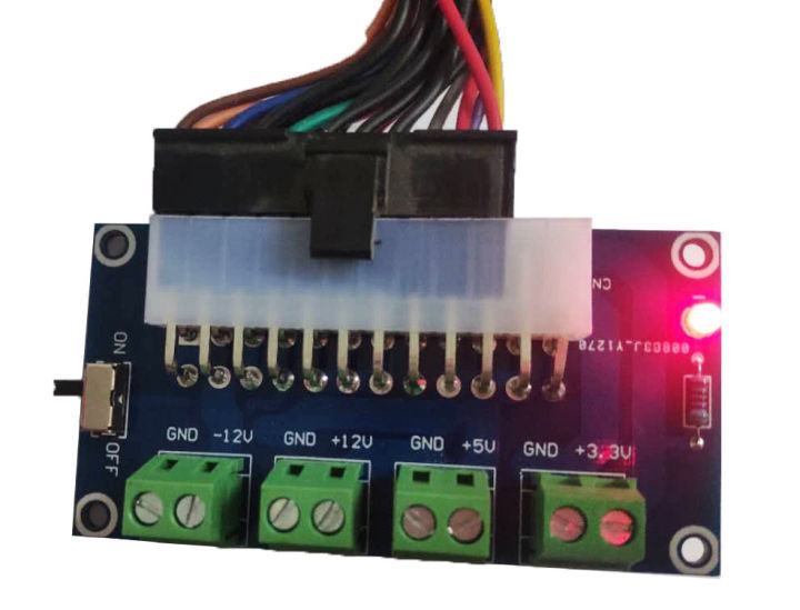 Desktop Computer Power Output Switchboard Power Strip Take Battery DIY ...