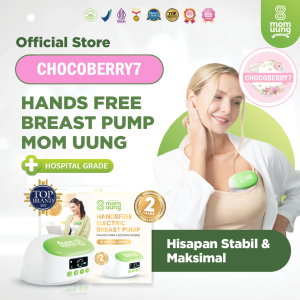 MOM UUNG HANDS FREE BREAST PUMP POMPA ASI PORTABLE WIRELESS DUAL MODE